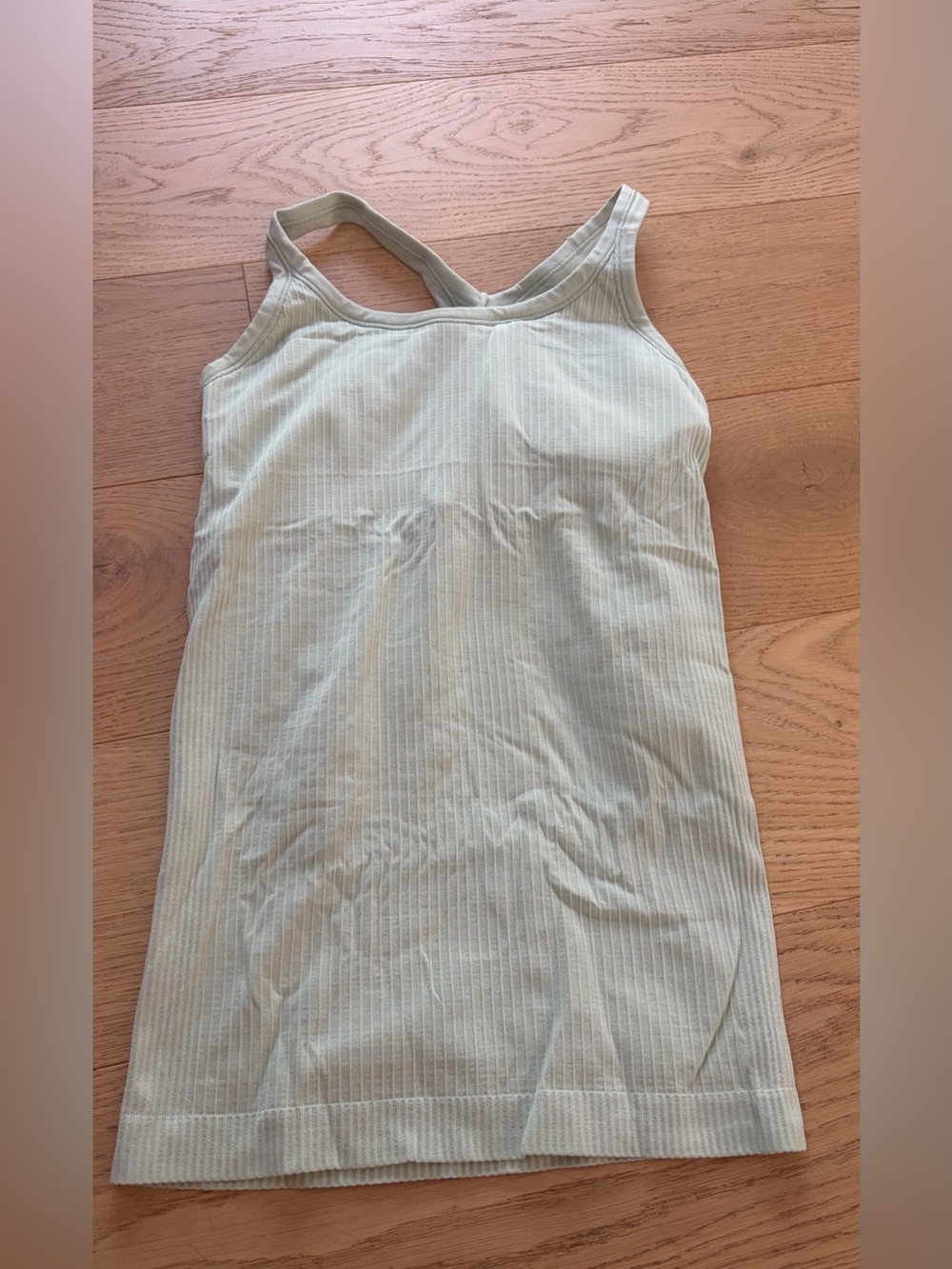 Lululemon Ebb to Street tank Arctic Mint size 4